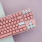 GMK Peach Blossom R1 104+25 PBT Dye-subbed Keycaps Set Cherry Profile for MX Switches Mechanical Gaming Keyboard